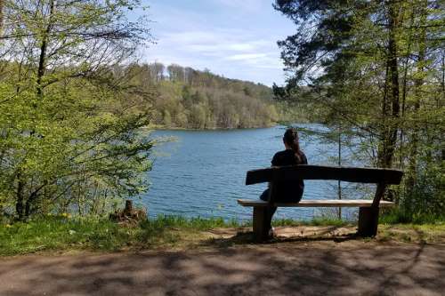 Ruhe genießen am See